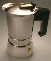 Steel Stove Top coffee maker